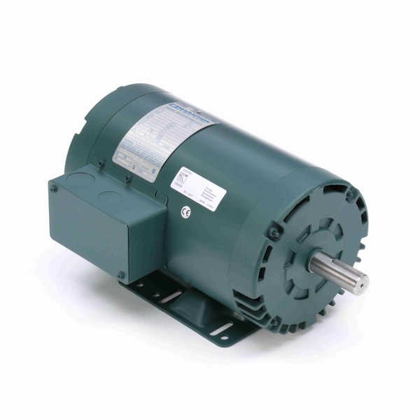 Marathon Motor 2 Hp General Purpose Motor, 3 Phase, 1800 Rpm, 230/460 V, 145T Frame, Odp U760